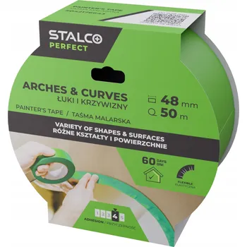 Lepicí páska Maskovací páska Perfect Stalco 48 mm x 50 m