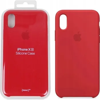 Pouzdro na mobilní telefon Zadní Kryt Apple pro Apple XS červený