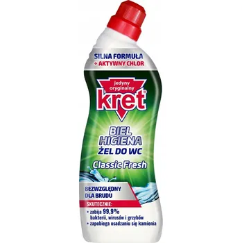 WC čistič Čisticí gel na toalety Kret 0,75 l