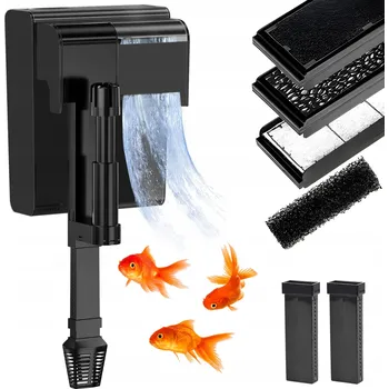 Filtrace vody AKVARIJNÍ KASKÁDOVÝ FILTR S UV LAMPOU VNĚJŠÍ REGULACE PRŮTOKU