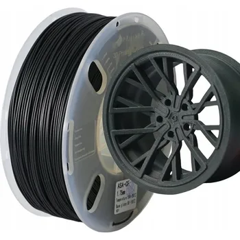 Filament Filament ASA CF FilHub s uhlíkovými vlákny 1,75 mm černý 1 kg uhlíkové vlákno
