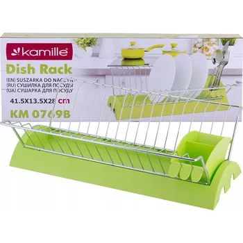 Organizace kuchyně ODKAPÁVAČ NA NÁDOBÍ ODKAPÁVAČ NA PŘÍBORY s podnosem KAMILLE