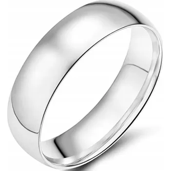 Prsten Stříbrný Prsten z Chirurgické Oceli 6mm Velikost 14