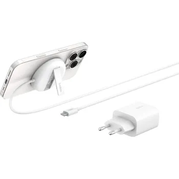 Belkin BOOST CHARGE™ PRO Qi2 15W Magnetická nabíjecí podložka, bílá