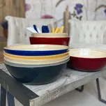 Bambusová mísa mělká Šedá