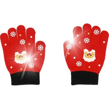 Rukavice RUKAVICE PRO DOTYKOVÉ OBRAZOVKY UNIVERZÁLNÍ VÁNOČNÍ ZIMNÍ TEPLÉ