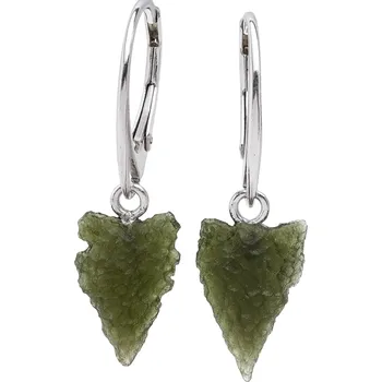 Náušnice Náušnice MOLDAVIT/VLTAVÍN 2 velikosti 2802