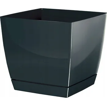 Květináč Šedý plast Květináč Prosperplast 18 cm x 18 x 16,5 cm