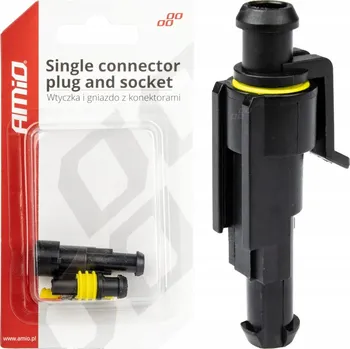 Brzdová hadice AMiO VODOTĚSNÁ KONEKTOROVÁ KOSTKA SUPERSEAL 1 PIN