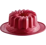 Coox Silikonová forma na bábovku (červená)