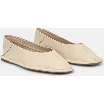 Dámské baleríny Kožené baleríny Answear.LAB béžová barva WS25.OBD03I 80X, EUR 41