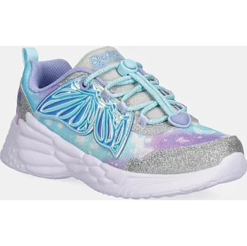 Chlapecké tenisky Dětské sneakers boty Skechers DREAM RACER - WING BRITES modrá barva, 303055L 50X, EUR 33.5