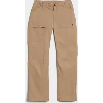 Dámské kalhoty KALHOTY PEAK PERFORMANCE W ICONIQ PANTS AVID BEIGE/SAND FOG