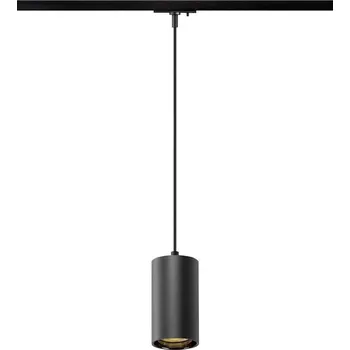 Bodové svítidlo SLV - BIG WHITE ASTO TUBE 1~ závěsné svítidlo, GU10, délka závěsu 250 cm, 1 x max. 10 W, černá - BIG WHITE (SLV) LA 1010099