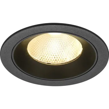 Bodové svítidlo SLV - BIG WHITE NUMINOS® L Stropní vestavné svítidlo, 3000 K, 20°, IP20, kulaté, černé - BIG WHITE (SLV) LA 1009774