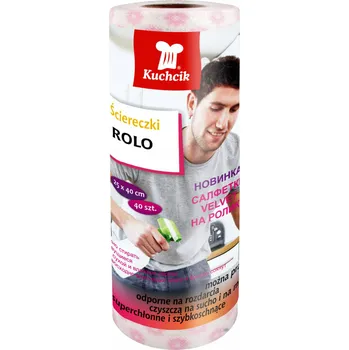 Utěrka Netkaná Utěrka Kuchcik v balení 40 ks bílá