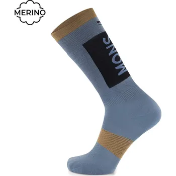 Pánské ponožky Podkolenky Mons Royale Atlas Merino Snow goblin blue L 2026 - Odesíláme do 24 hodin