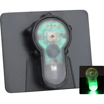 Imperator Tactical Taktické signální zelené světlo na suchý zip - černé