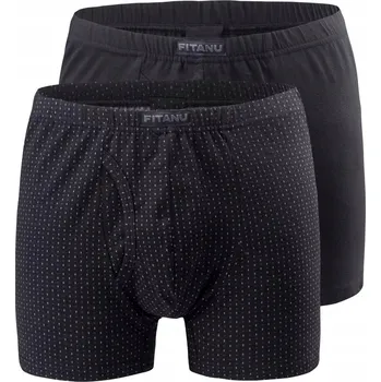 Boxerky PÁNSKÉ BOXERKY SLIPY BAVLNĚNÉ FITANU LUSHO 2 BALENÍ VELIKOST L