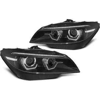 Přední světlomet Přední světla s LED dynamickým blinkrem, 3D LED Angel Eyes DRL BMW Z4 E89 09-13 xenon AFS černá