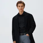 Reserved - Jednobarevná košile slim fit - černý - 540HT-99X - 540HT-99X-S