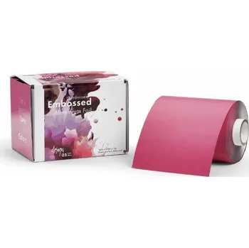 My Professional embosovaný alobal v roli 12 cm x 100 m Hot Pink