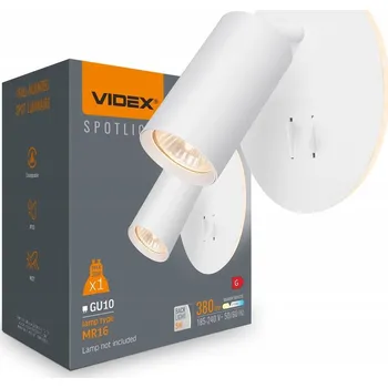 Nástěnné svítidlo Nástěnné svítidlo Videx 0 W GU10 bílé