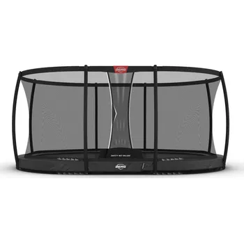 Trampolína BERG Trampolína s bezpečnostní sítí Champion InGround oválná 470 BERG KAŠTANOVÁ|ŠEDÁ