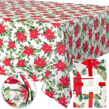 ubrus Vánoční ubrus odolný proti skvrnám 220x150 cm