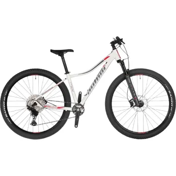 Horské kolo Kolo MTB AUTHOR Instinct 29 ASL 2023-24 bílá-stříbrná-červená Velikost rámu: 16