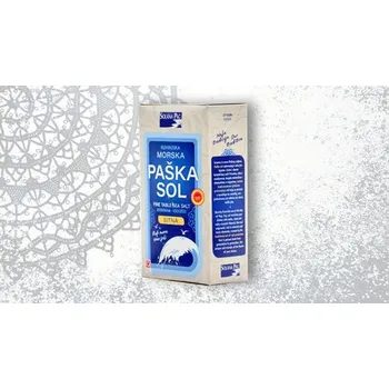 Koření Solana Pag Chorvatská mořská sůl jemná 1 kg