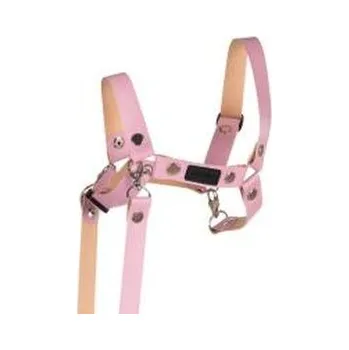 Dětské hřiště Kantar dla Hobby Horse wodze ekoskóra różowy