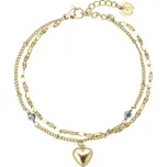 Náramek ocelový s africkým tyrkysem 43099.3