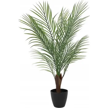 umělá květina UMĚLÁ PALMA Ø 50 X 85 CM V CEMENTOVÉM KVĚTINÁČI ZELENÁ