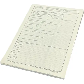 Tiskopis DITIS Poukaz vyšetření/ošetření DP (blok A4)