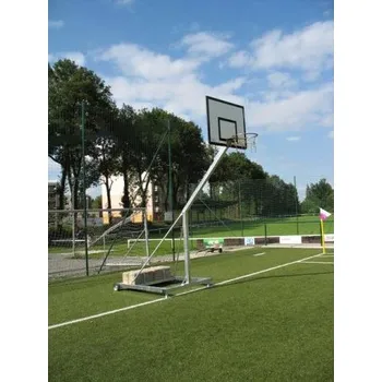 Basketbalový koš Basketbalová konstrukce streetball pojízdná - mobilní se závažím - exteriér (ZN), pevné vysazení 1,20 m, CERTIFIKÁT