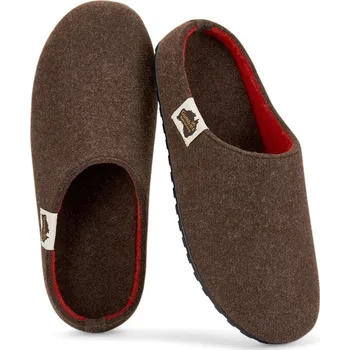 Pánské pantofle boty Gumbies Outback - Chocolate/Orange 42