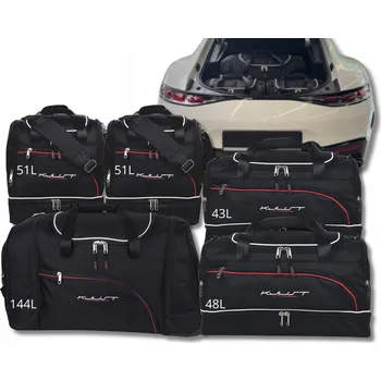 Organizér do auta Sada tašek KJUST do kufru pro MERCEDES-BENZ AMG GT C192 2023+ (5 ks)