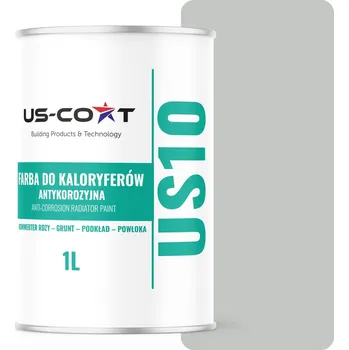 barva na kov Barva pro radiátory Antikorozní Odolná 1L Satén Šedá Světlá 3v1