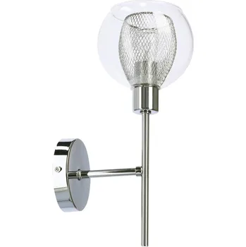 Nástěnné svítidlo Nástěnné designové osvětlení OZZO - 1xE14, 40W, chromované / čiré