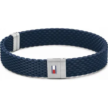 Náramek Pánský náramek Tommy Hilfiger ocel modrý 20 cm bez niklu