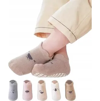 Dětské protiskluzové Ponožky 0-1 rok, 5 párů