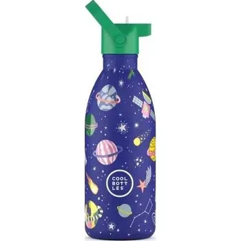 Termoska Dětská termo láhev COOL BOTTLES KIDS STELLAR JOURNEY 3D 500 ML OS Fialová, Mix