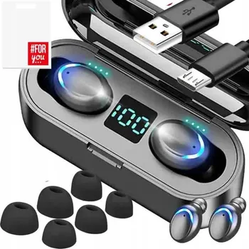 Sluchátka BEZDRÁTOVÁ SLUCHÁTKA DO UŠÍ BLUETOOTH SPORTOVNÍ PRO BĚHÁNÍ TWS BT 5.1