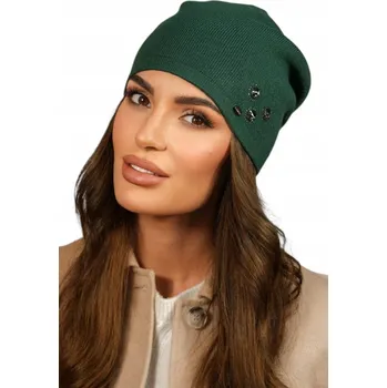 Čepice Kamea zimní čepice beanie zelená, univerzální velikost (54-60)