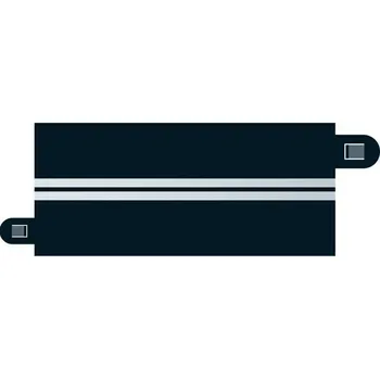 Příslušenství k autodráze Scalextric Příslušenství SCALEXTRIC C7016 - Single Lane (half straight x 4)