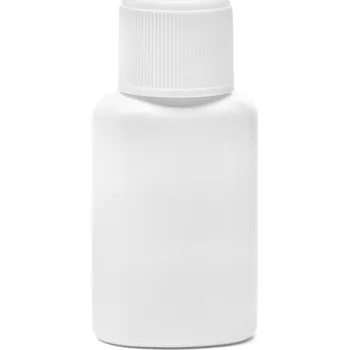 Lékovka Lahvička plastová bílá s uzávěrem 20 ml