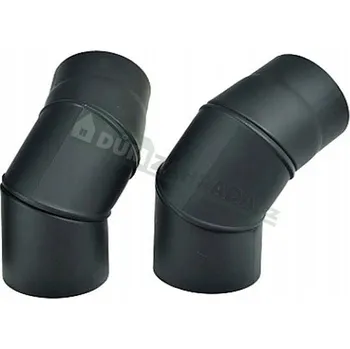 Kouřovod Koleno HS.EX 090/150/1,5 mm, nastavitelný úhel, kouřovod, kouřové kominové ko