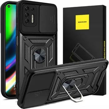 Pouzdro na mobilní telefon Zadní Kryt Spacecase pro Motorola Moto G9 Plus, černé