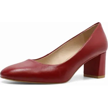 Dámská zimní obuv DÁMSKÉ LODIČKY ASPENA LM1956 024 ČERVENÁ Barva: Červená, Velikost: 40